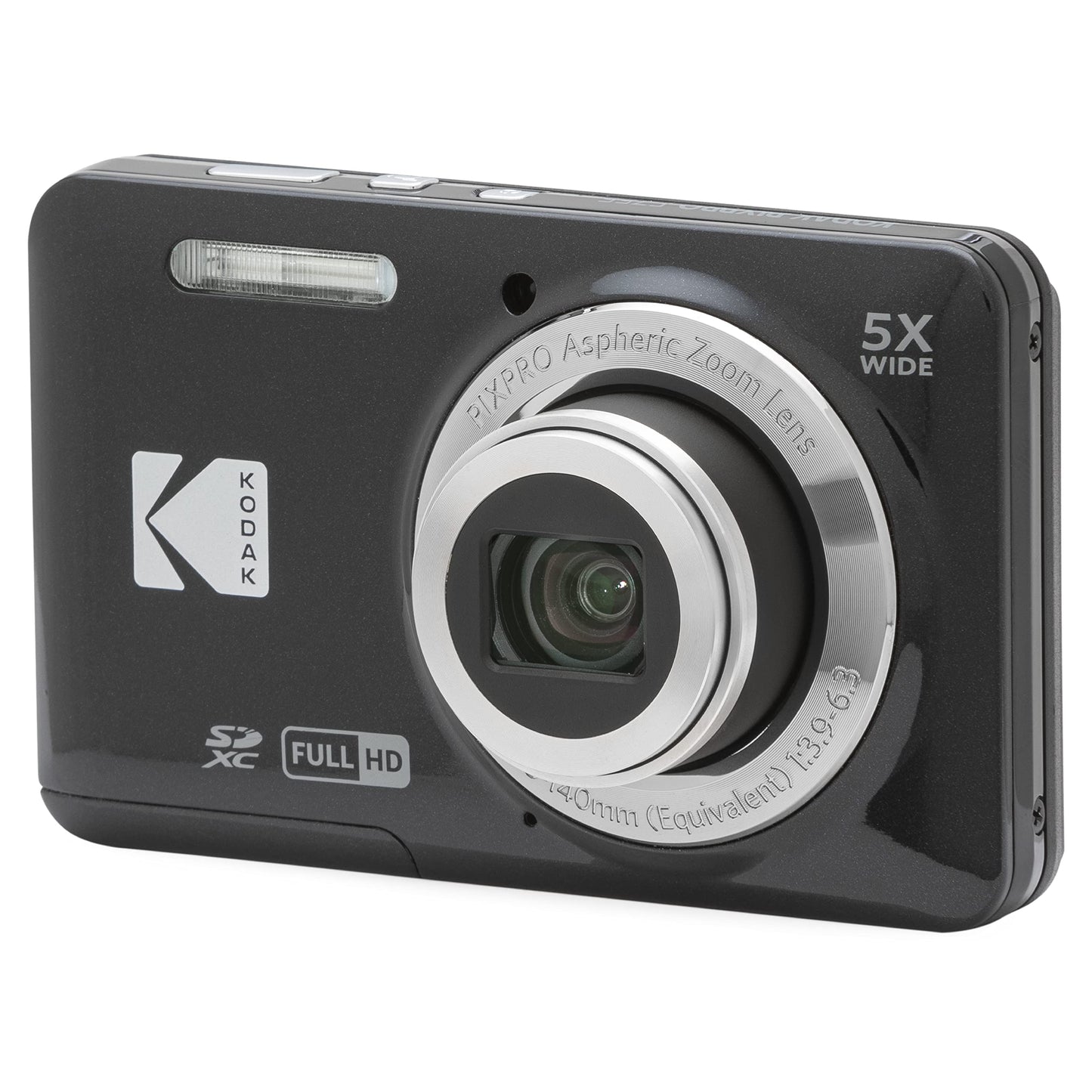 New KODAK PIXPRO FZ55-BK 16MP CMOS Sensor Digital Camera