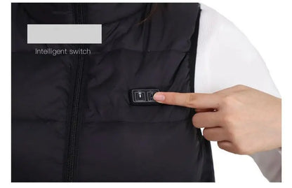 Heated Vest  Electric Heated Jackets Men Women Sportswear