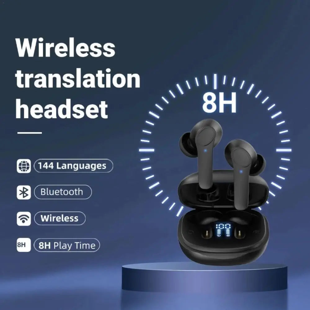 B11 Earphones Translator Device 144 Languages Real Time Earphones Voice Translator Earbuds Wireless Headphones