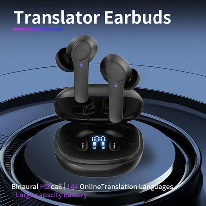 B11 Earphones Translator Device 144 Languages Real Time Earphones Voice Translator Earbuds Wireless Headphones